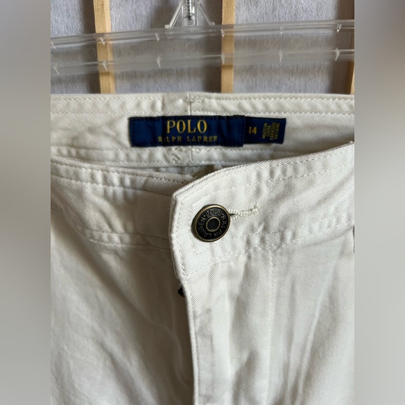 Polo by Ralph Lauren Cream Cargo Pants Relaxed Fit - Picture 4 of 13